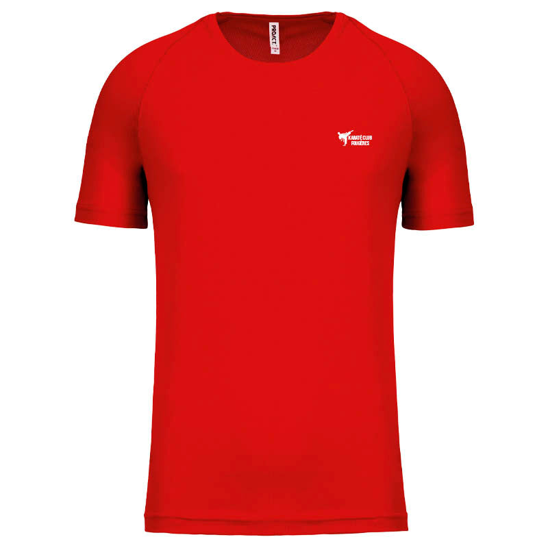 MAILLOT HOMME ROUGE KCF