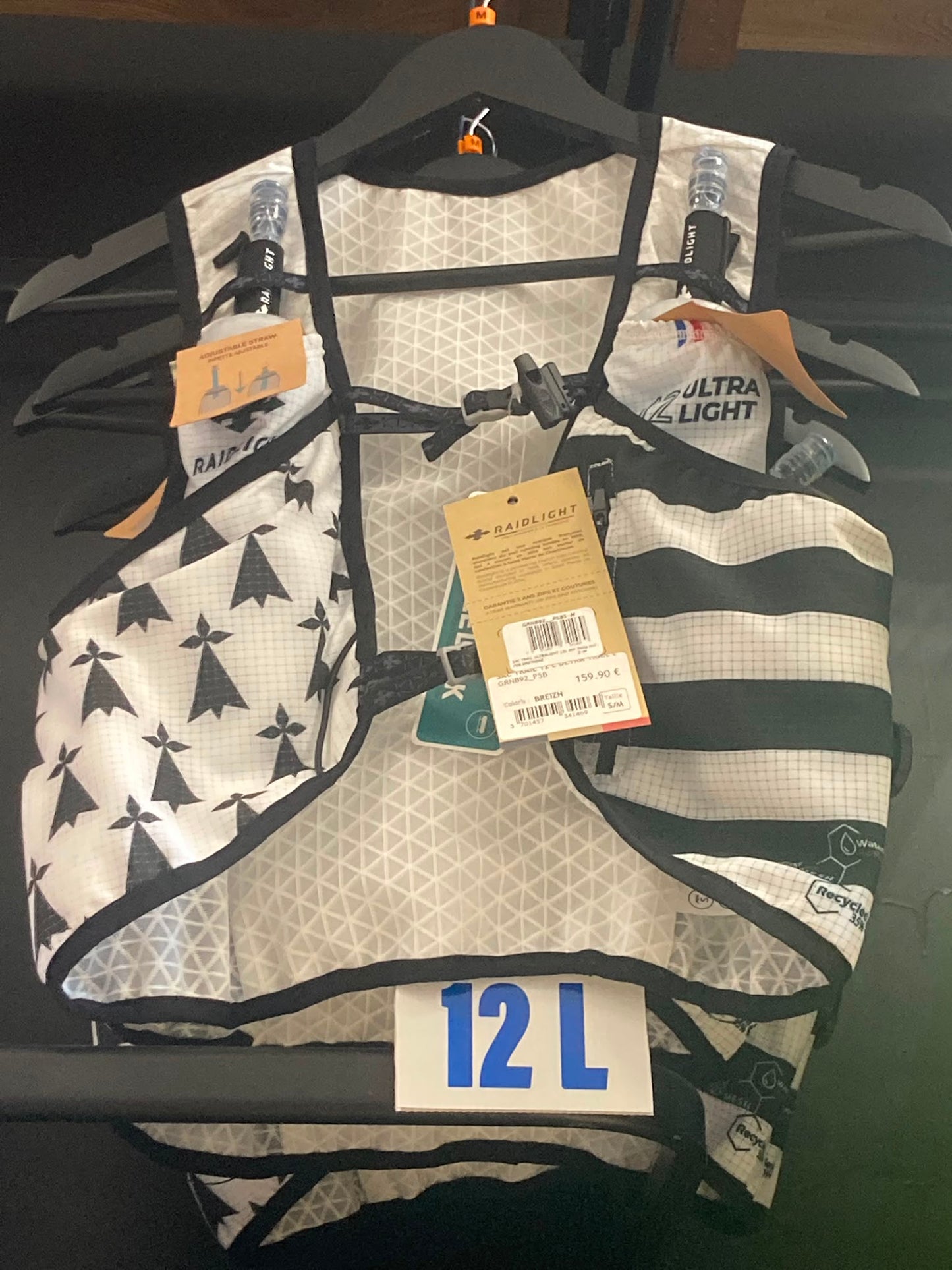 SAC TRAIL ULTRALIGHT 12L BRETAGNE - RAIDLIGHT