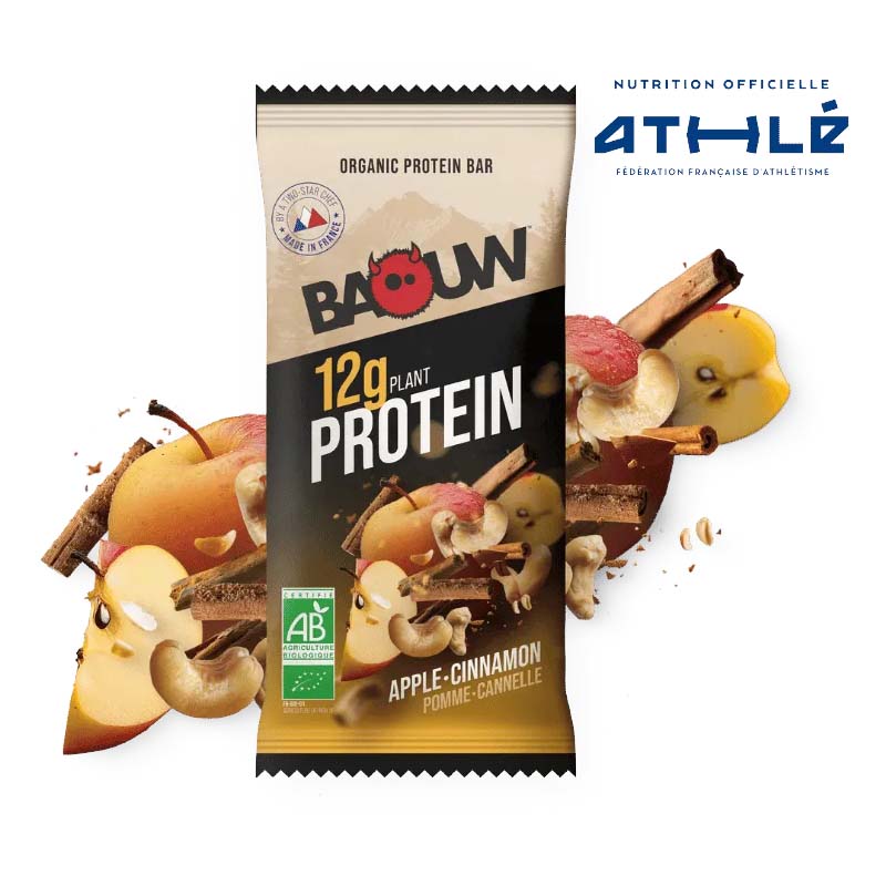 BARRE PROTEINE POMME