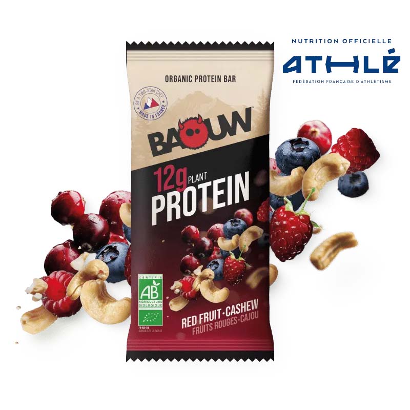 BARRE PROTEINE FRUITS ROUGES