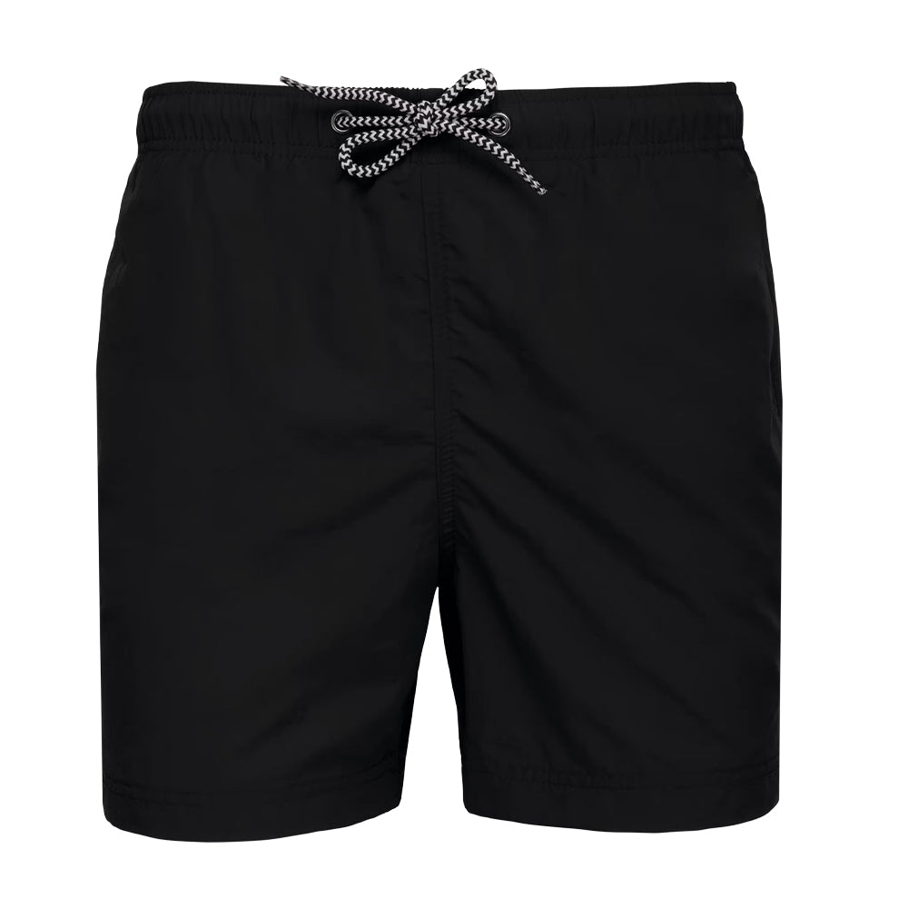 SHORT DE BAIN AVEC 3 POCHES NOIR