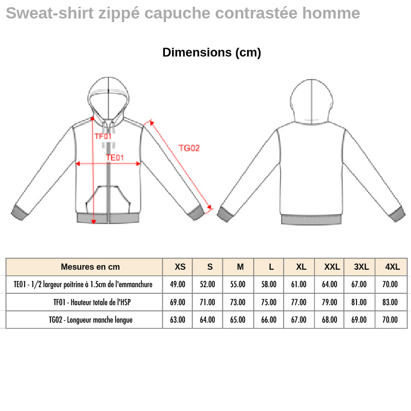 SWEAT HOMME KCF