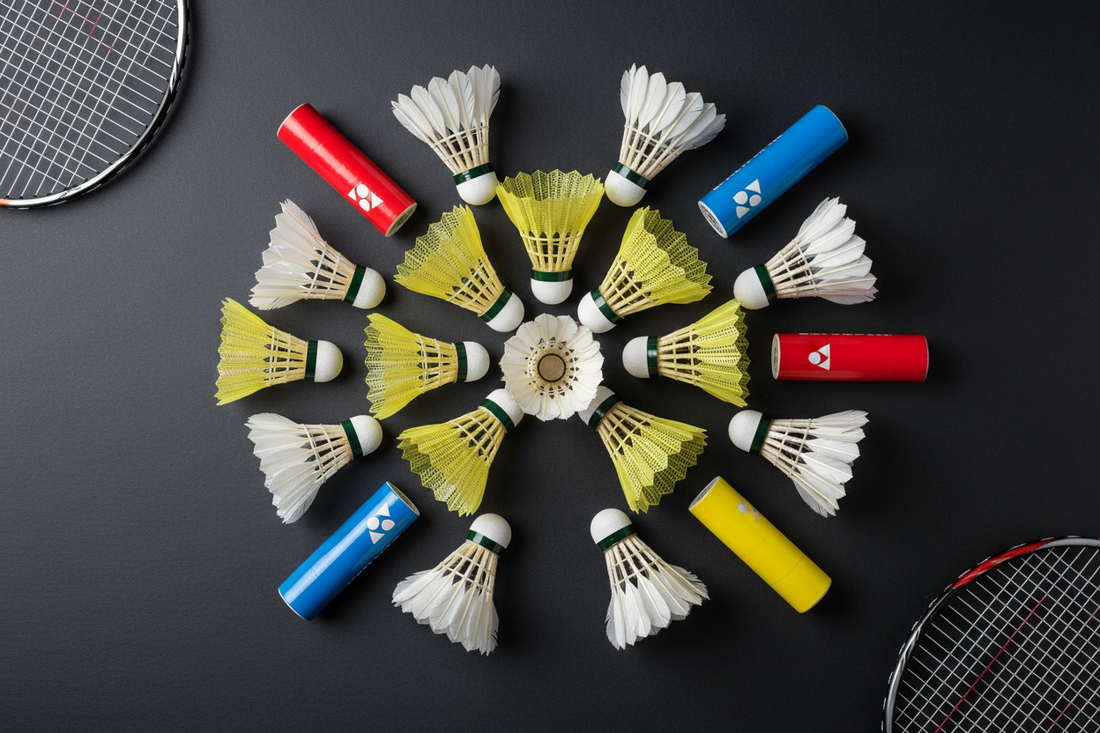 Comment choisir ses volants de badminton : plumes, plastique, hybride ou carbone ?