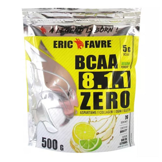 BCAA 8:1:1 Zero Eric Favre – Citron – 500g – Vegan