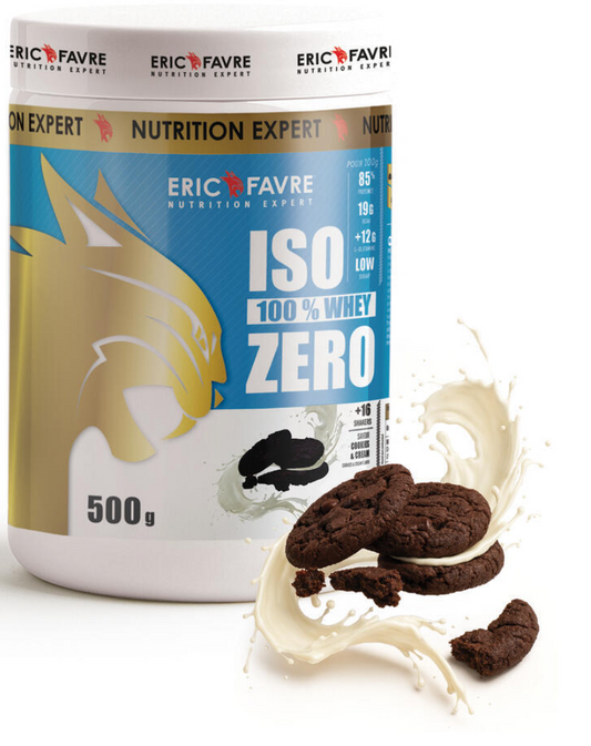 Iso Zero 100% Whey Protéine Eric Favre – Vanille – 500g – Isolat 85%