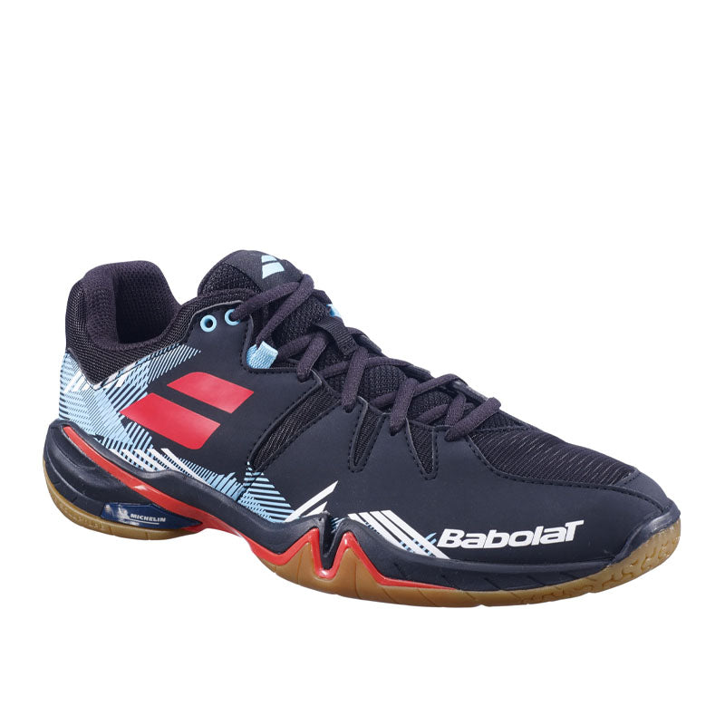 Chaussure Badminton Babolat Spirit M Noir/Rouge