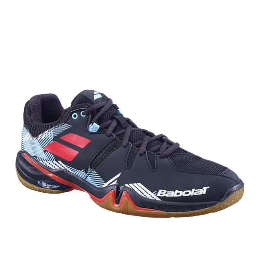 Chaussure Badminton Babolat Spirit M Noir/Rouge