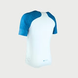 T-Shirt MC R-Light Raidlight – Trail & Running – Bleu/Blanc