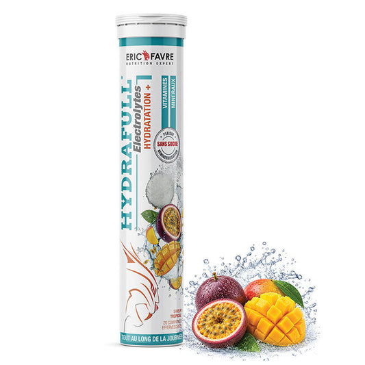 Hydrafull Electrolytes Eric Favre – 1 tube x 20 comprimés effervescents