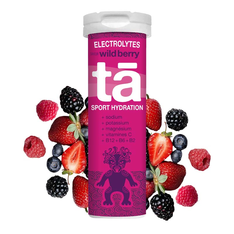 PASTILLES D'HYDRATATION FRUITS ROUGES & CASSIS