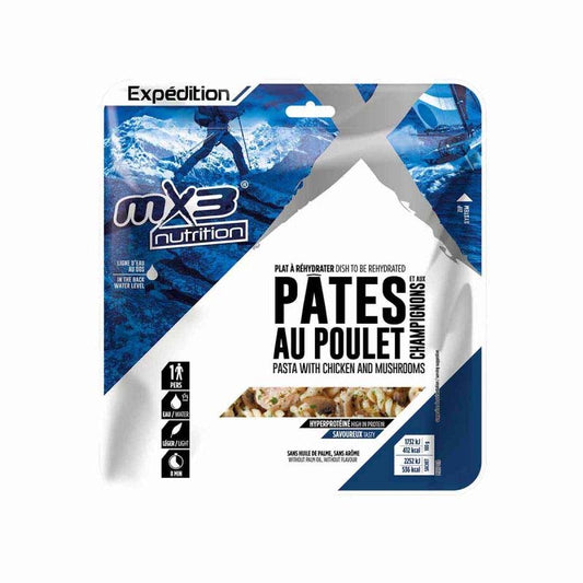 PATES AU POULET ET CHAMPIGNONS