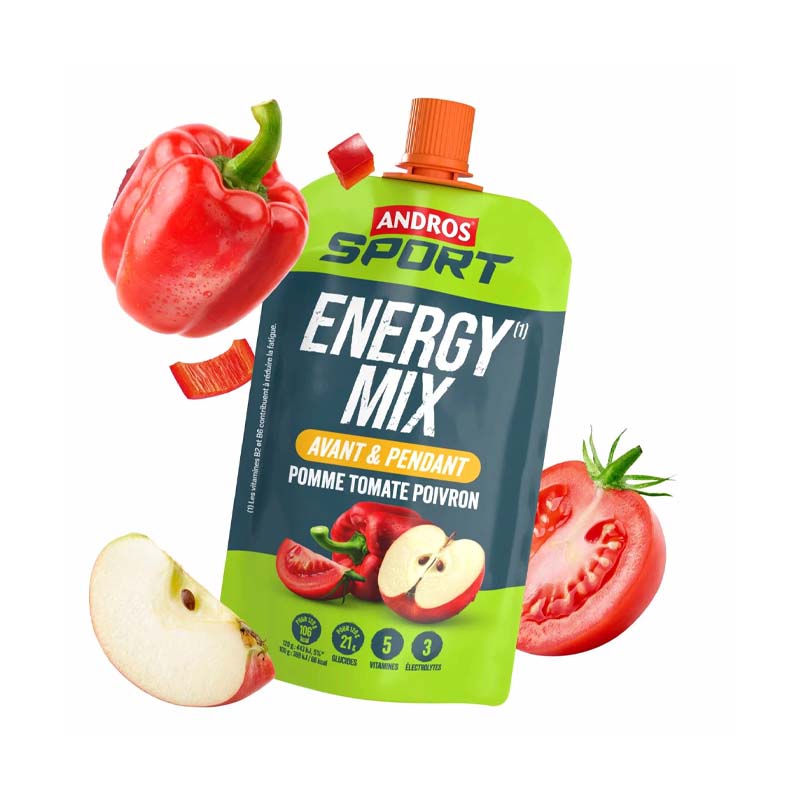GOURDE MIXÉE POMME/TOMATE/POIVRON