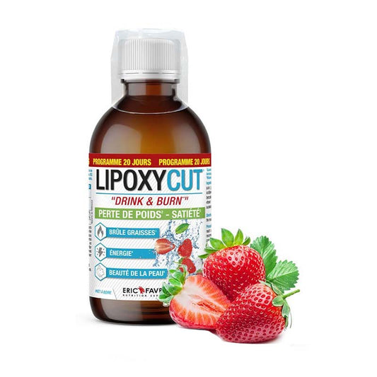 Lipoxycut Eric Favre – Brûle-graisses, Satiété & Énergie – 500ml