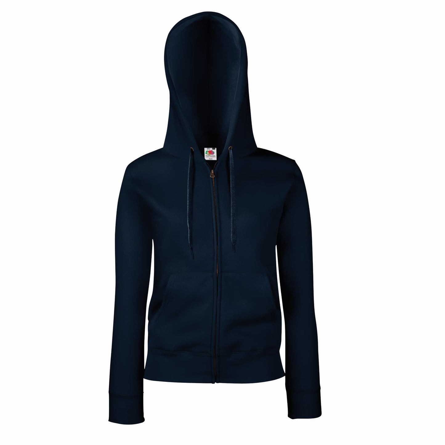 SWEAT W ZIPPE CAP BLEU