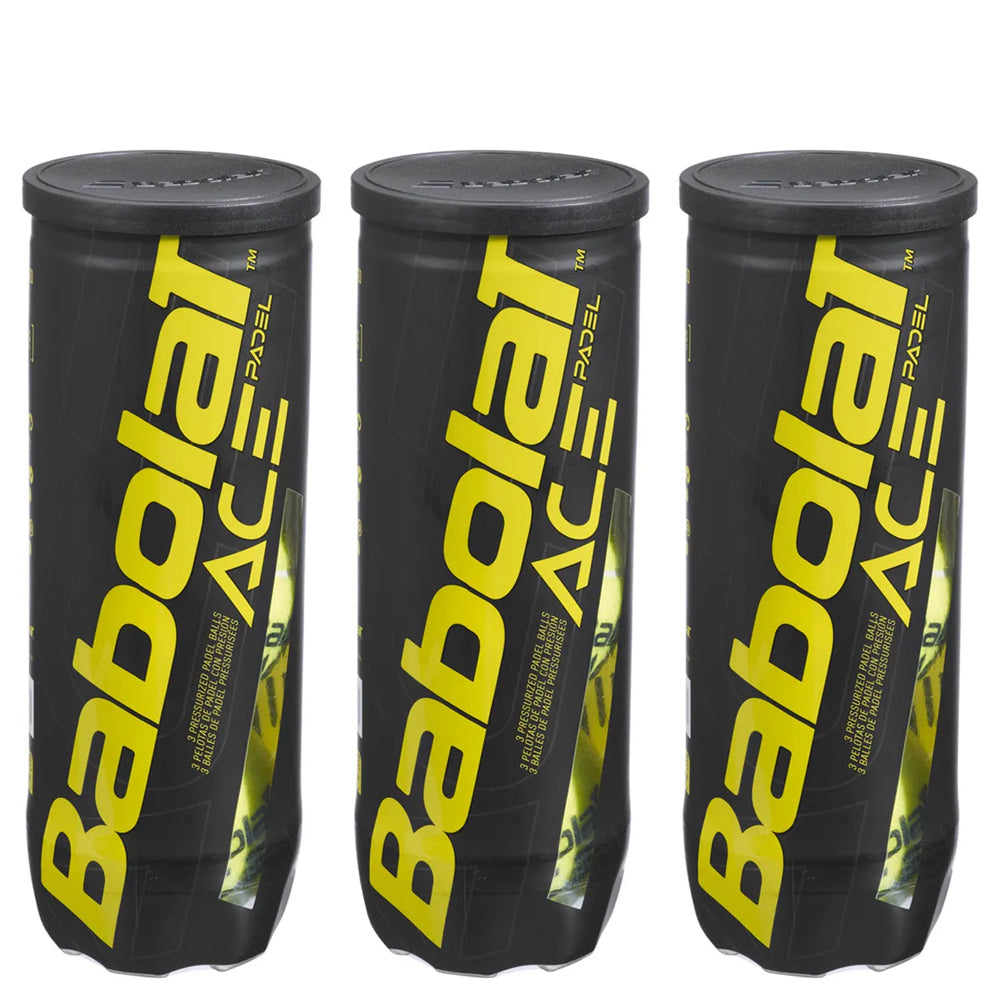 TRIPACK BALLE PADEL ACE 