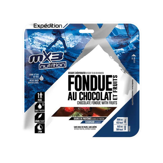 FONDU AU CHOCOLAT AUX FRUITS