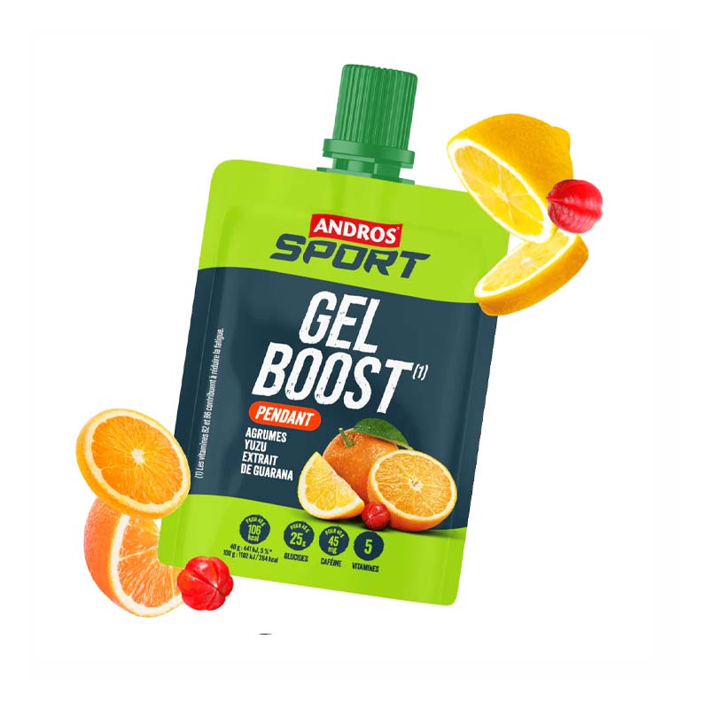 GEL BOOST AGRUMES/GUARANA
