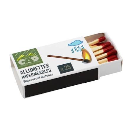 ALLUMETTES IMPERMEABLES