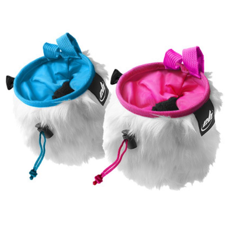 Sac à magnésie Rabbit EB – Fourrure synthétique, ceinture réglable