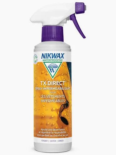 Imperméabilisant Vêtements – Nikwax TX.Direct Spray-On